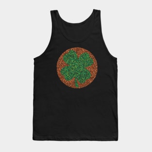 Color Blind Test Shamrock Tank Top